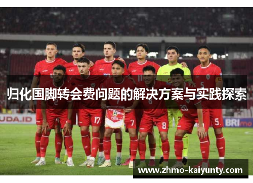 归化国脚转会费问题的解决方案与实践探索 归化国脚转会费问题的解决方案与实践探索