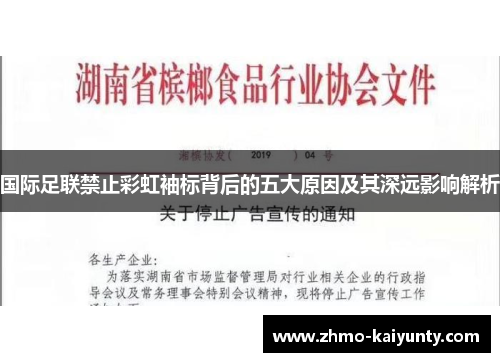 国际足联禁止彩虹袖标背后的五大原因及其深远影响解析 国际足联禁止彩虹袖标背后的五大原因及其深远影响解析